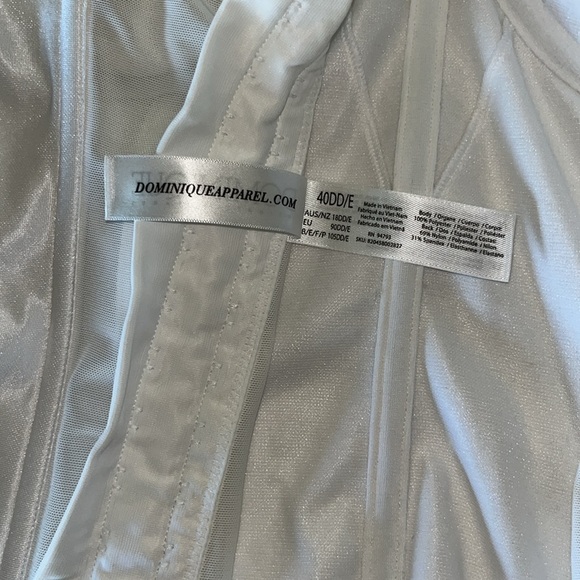 Longline Satin Bra - Picture 4 of 5